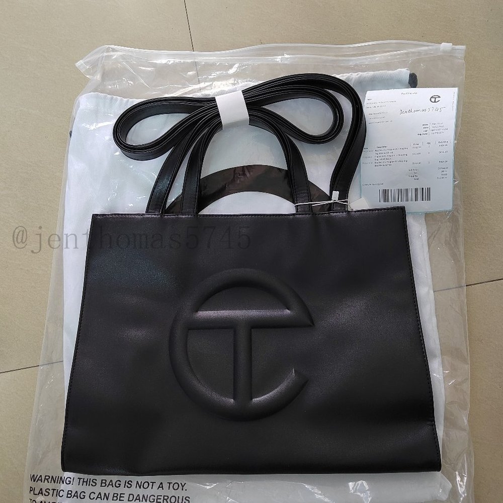 Telfar Medium Shopping Bag black Shoulder Bag